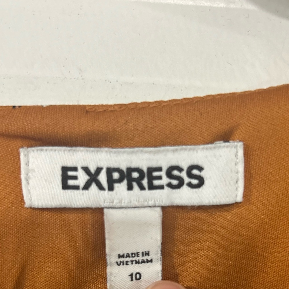 Express Floral Faux Wrap Mini Dress - Picture 3 of 6